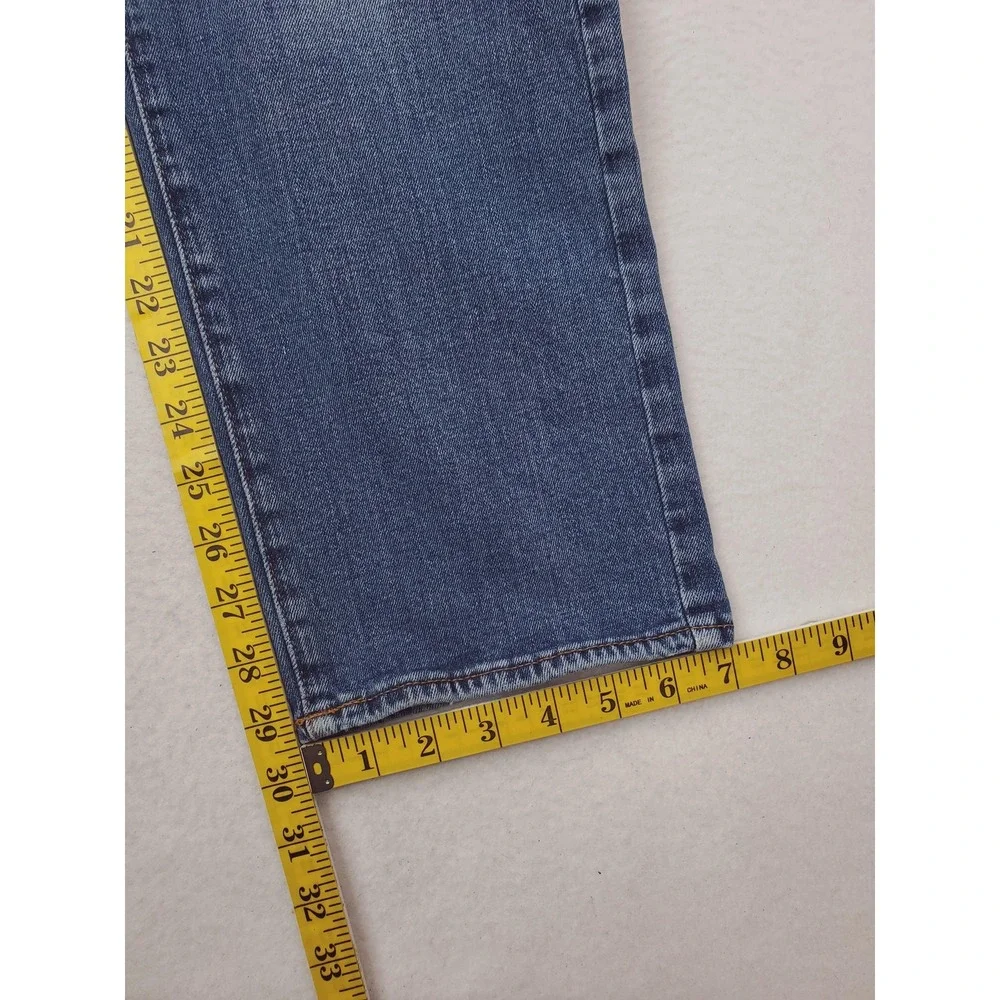 Lucky Brand 410 Jeans Mens 36x30 Blue Athletic Slim Stretch Denim Medium Wash